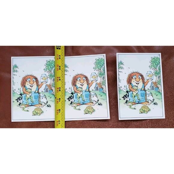 3 Little Critter Approximately 4 Inch X 6 Inch Post Cards Mercer Mayer USA - Picture 9 of 11